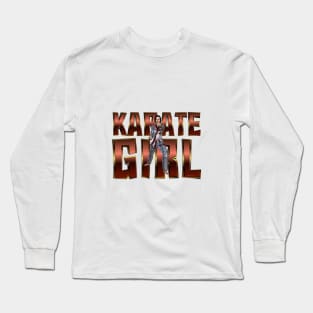 Karate Girl Long Sleeve T-Shirt